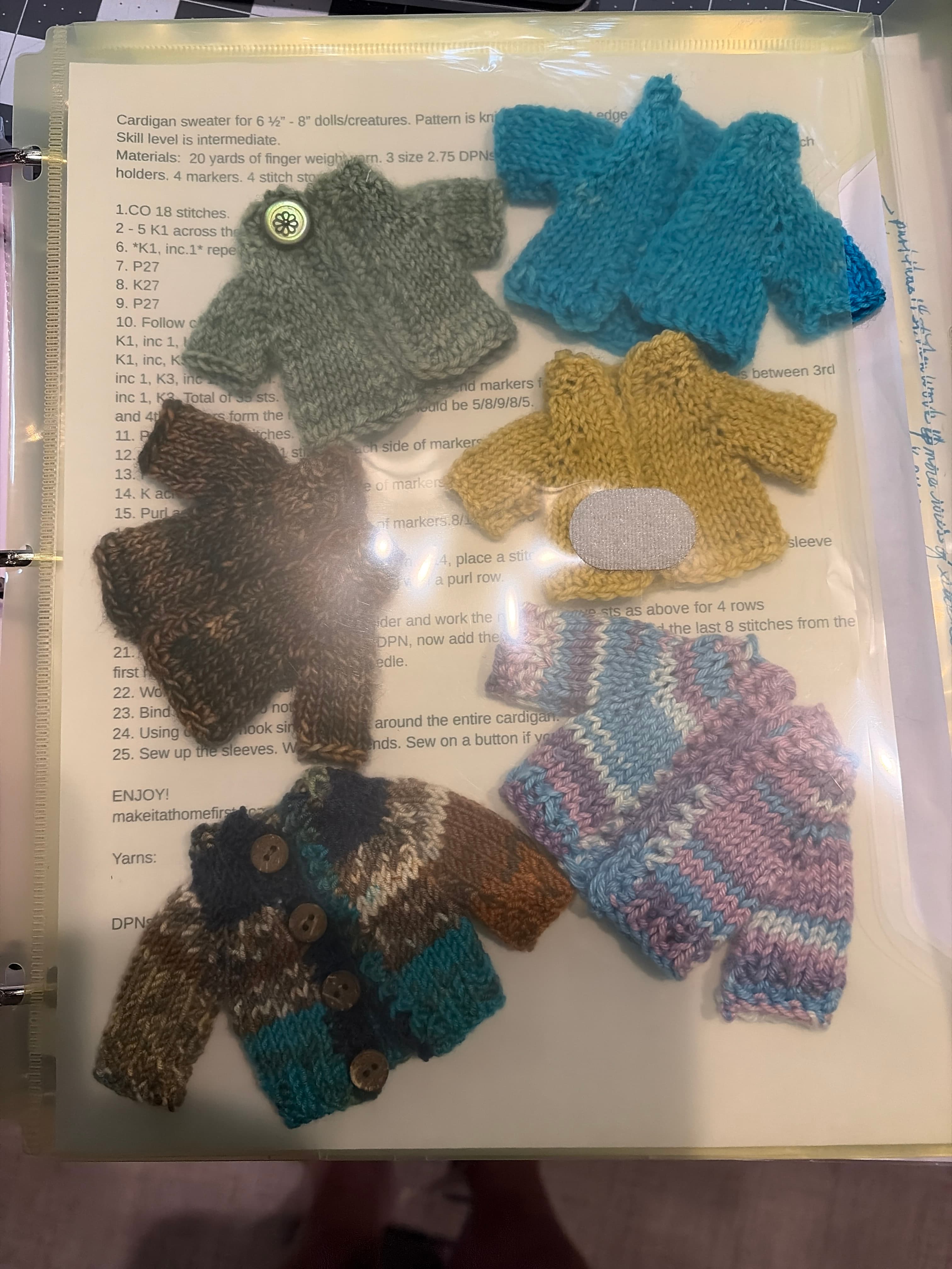 Cardigan — knit